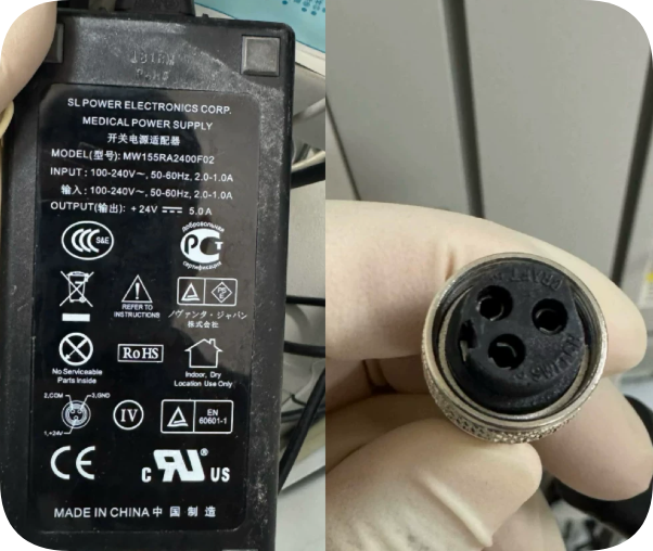 *Brand NEW*Medical Grade 24V 5A 120W AC-DC Power Supply, Compliant with NDS EN60601-1 & ES60601-1 Medical Safe